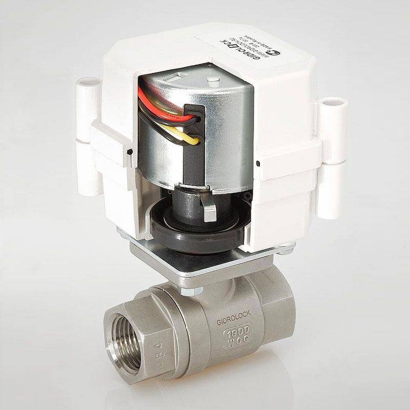 Шаровой кран с электроприводом GIDROLOCK ULTIMATE 12V 3/4" Шаровой кран с электроприводом GIDROLOCK ULTIMATE 12V 3/4"